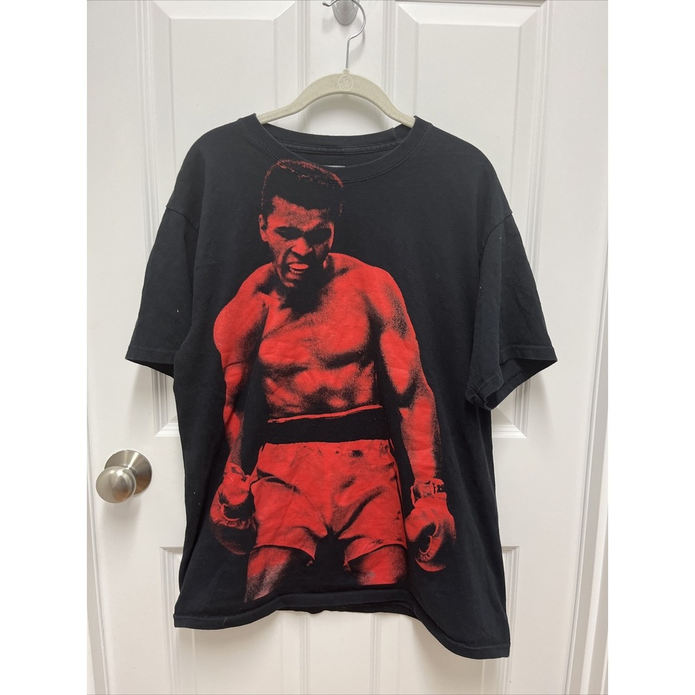 Muhammad Ali Get Up Mouthguard Official T Shirt - Large